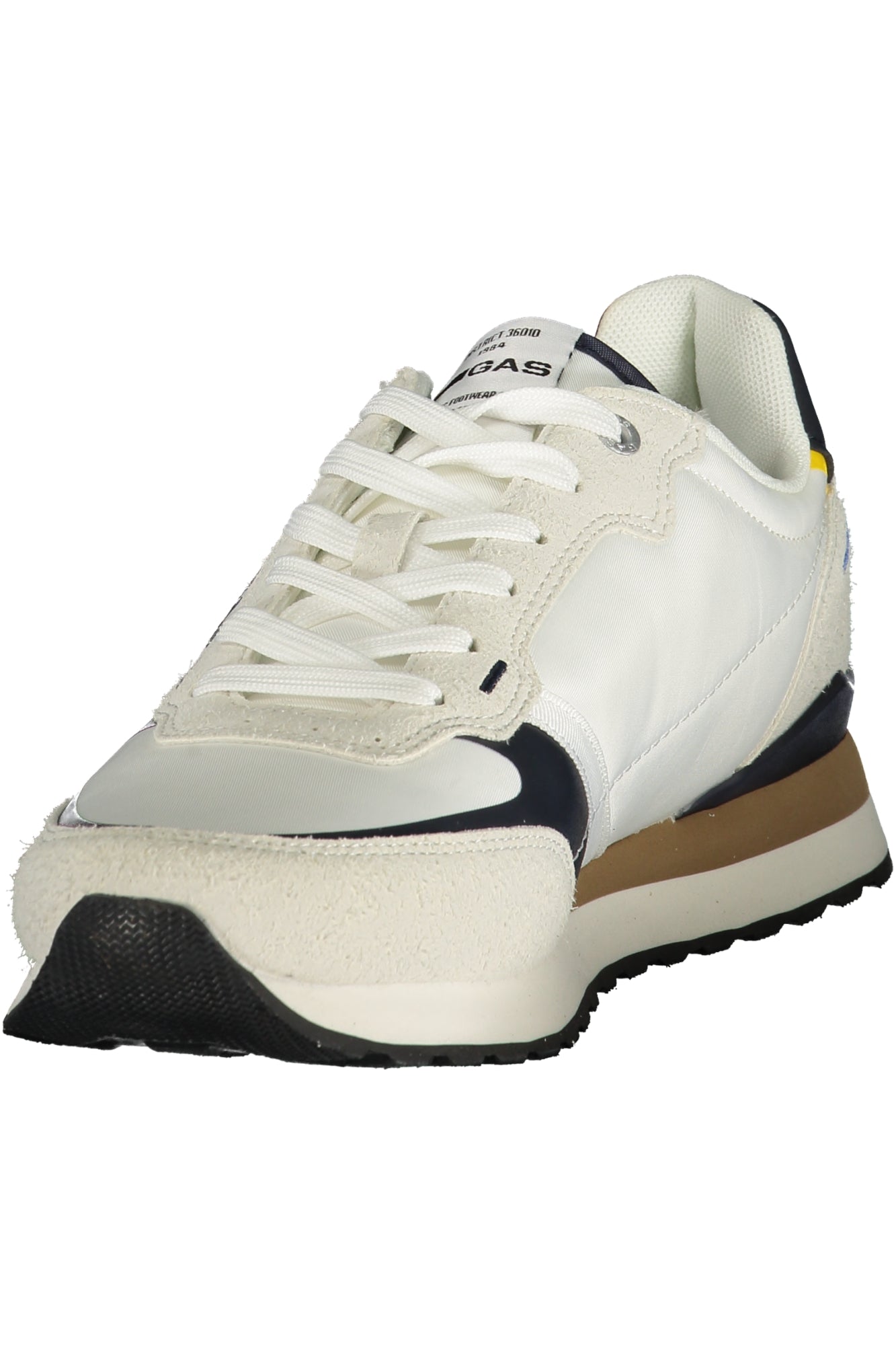 GAS MEN'S WHITE SPORTS FOOTWEAR